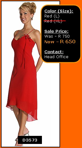 ... Evening Dress. In stock in Red in size L. FREE and OVERNIGHT delivery