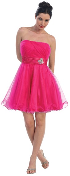 ... Evening Dress. In stock in Fuchsia (size M). FREE, OVERNIGHT delivery